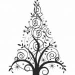 Arbolito Navideño 31 - Vector descarganle para corte CNC y grabado laser gratis | Stanser