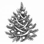 Arbolito Navideño 33 - Vector descarganle para corte CNC y grabado laser gratis | Stanser