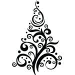 Arbolito Navideño 34 - Vector descarganle para corte CNC y grabado laser gratis | Stanser