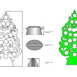 Arbolito Navideño 5 - Vector descarganle para corte CNC y grabado laser gratis | Stanser