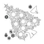 Arbolito Navideño 9 - Vector descarganle para corte CNC y grabado laser gratis | Stanser