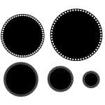 Bases troqueladas para tejer - Vector SVG DXF para Laser CO2 - Descargable gratis | Stanser