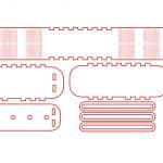 Caja para velador - Vector SVG DXF para CNC Router y Laser CO2 - Descargable gratis | Stanser