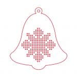 Esfera de campana para bordar - Vector descarganle para corte CNC y grabado laser gratis | Stanser