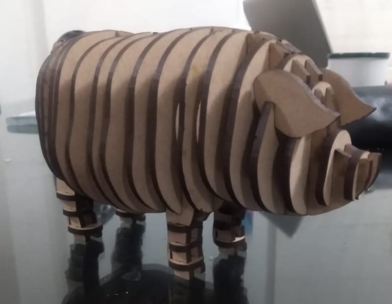 Cerdo 3D