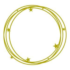 Círculos con estrellas 2