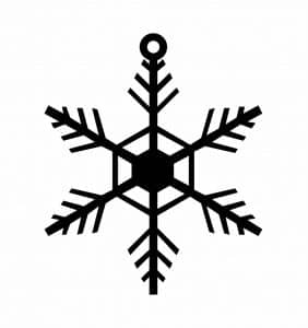 Copo de nieve 100