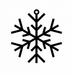 Copo de nieve 95