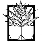 Cuadro con Cactus 12 - Vector descarganle para corte CNC y grabado laser gratis | Stanser