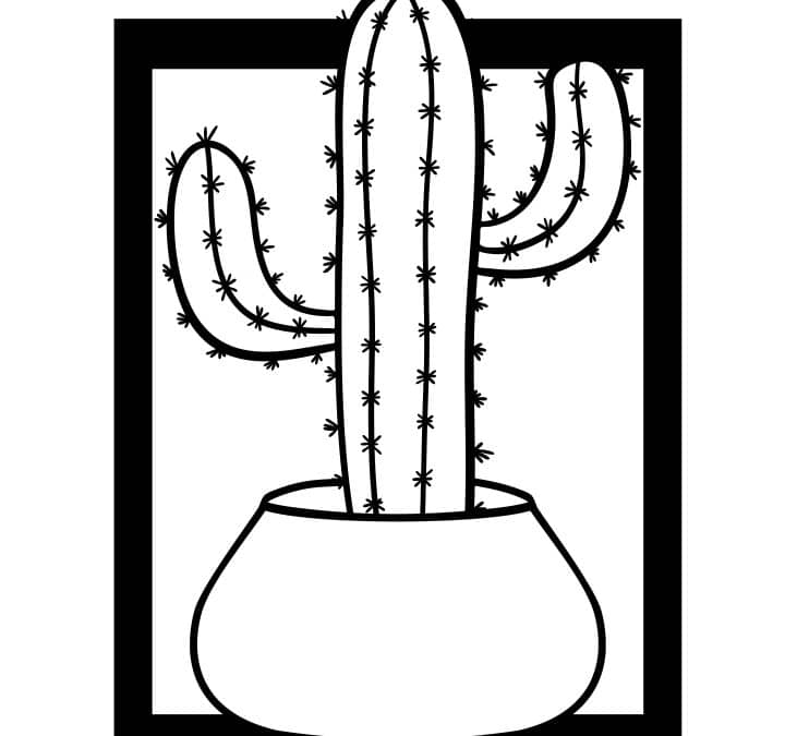 Cuadro de Cactus 16