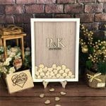 Cuadro "Corazones de casamiento" - Vector descarganle para corte CNC y grabado laser gratis | Stanser