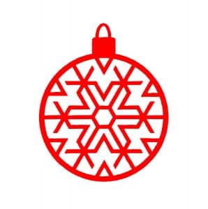 Esfera de copo de nieve 5