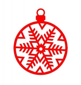 Esfera de copo de nieve 7