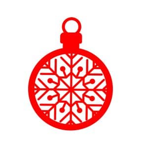 Esfera de copo de nieve 8