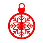 Esfera de copo de nieve 9 - Vector descarganle para corte CNC y grabado laser gratis | Stanser