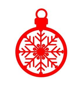 Esfera de copo de nieve 9