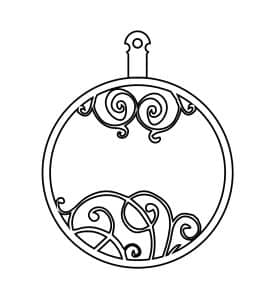 Esfera «Curvas»