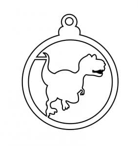 Esfera de dinosaurio 2