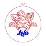 Esfera "Yorkshire" - Vector descarganle para corte CNC y grabado laser gratis | Stanser