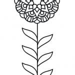 Flor de mandala 1 - Vector descarganle para corte CNC y grabado laser gratis | Stanser