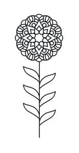 Flor de mandala 1