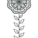 Flor de Mandala 3 - Vector descarganle para corte CNC y grabado laser gratis | Stanser