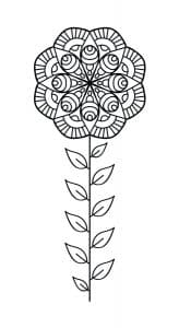 Flor de Mandala 3