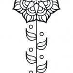 Flor de Mandala 5 - Vector descarganle para corte CNC y grabado laser gratis | Stanser
