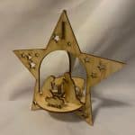 Mini Nacimiento - Vector descarganle para corte CNC y grabado laser gratis | Stanser