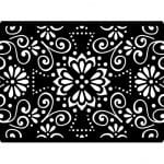 Mandala hexagonal floreado - Vector descarganle para corte CNC y grabado laser gratis | Stanser