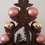 Árbol con nacimiento para esferas - Vector descarganle para corte CNC y grabado laser gratis | Stanser