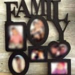 Marco para fotos "Family" - Vector descarganle para corte CNC y grabado laser gratis | Stanser