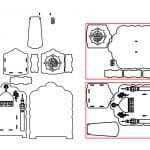 Portarretrato "Árabe" - Vector descarganle para corte CNC y grabado laser gratis | Stanser