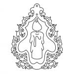 Esfera "Vela" - Vector descarganle para corte CNC y grabado laser gratis | Stanser