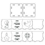 Souvenir para Primera Comunión - Vector SVG DXF para CNC Router y Laser CO2 - Descargable gratis | Stanser
