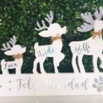 Renos "Feliz Navidad" - Vector descarganle para corte CNC y grabado laser gratis | Stanser