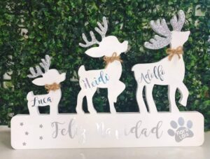 Renos «Feliz Navidad»