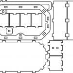 Bañera armable - Vector descarganle para corte CNC y grabado laser gratis | Stanser