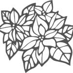 Nochebuenas - Vector descarganle para corte CNC y grabado laser gratis | Stanser