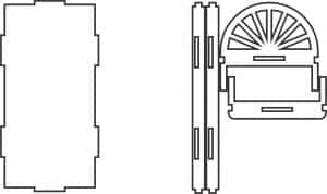 Cama individual armable