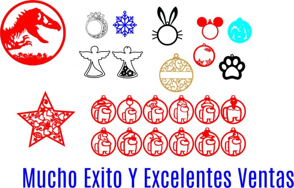 Diseños de esferas — vector para corte CNC