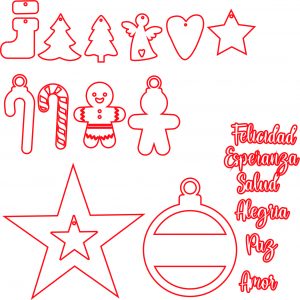 Adornos Navideños diversos