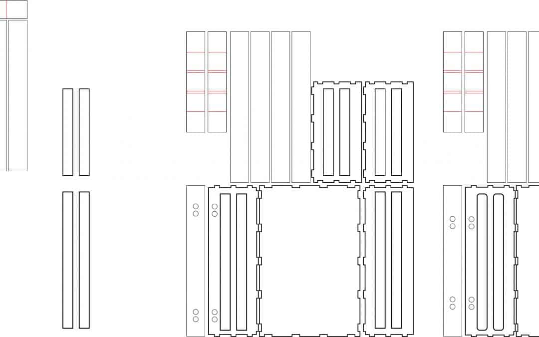 Caja para vino «Reja»