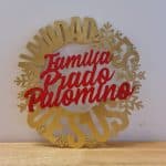 Corona "Familia" - Vector descarganle para corte CNC y grabado laser gratis | Stanser