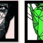 Caras humanas - Vector SVG DXF para CNC Router y Laser CO2 - Descargable gratis | Stanser