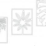 Cuadros de plantas - Vector descarganle para corte CNC y grabado laser gratis | Stanser