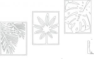 Cuadros de plantas