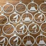 Esferas "Química" - Vector descarganle para corte CNC y grabado laser gratis | Stanser