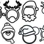 Esferas de personajes navideños - Vector descarganle para corte CNC y grabado laser gratis | Stanser