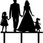 Silueta de Familia - Vector SVG DXF para CNC Router y Laser CO2 - Descargable gratis | Stanser